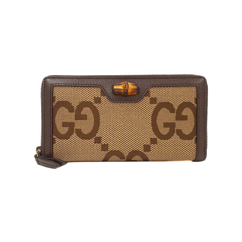 Gucci Diana Jumbo GG Wallet Round Zipper Long